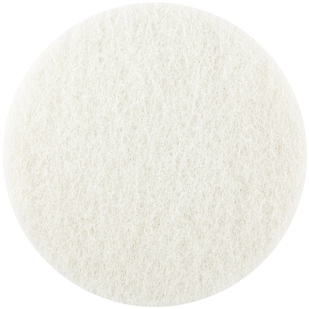 Norton Abrasives 6in WHITE CLEAN & POLISH SCUFF DISC, 10PK 77696098087